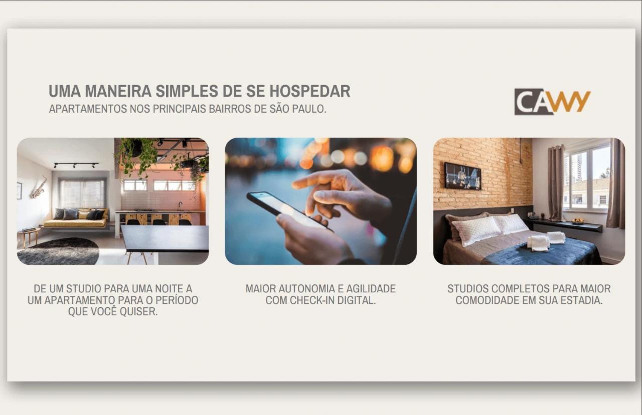 Apartamento Cawy Itaim Bibi - 1E Apartment Sao Paulo Bagian luar foto